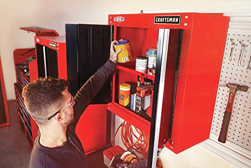 Craftsman Garage Storage, 28-Inch Wide Wall Cabinet (CMST22800RB) Craftsman