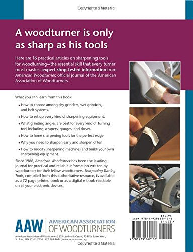 Sharpening Woodturning Tools (ELEMENTS OF WOODTURNING) WoodArtSupply