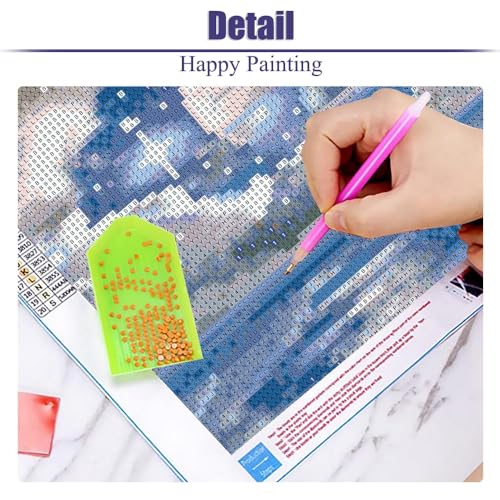 6 Pack 5D Diamond DIY Painting Kits Full Drill Diamond Art Crystal  Embroidery Painting for Home Wall Decor
