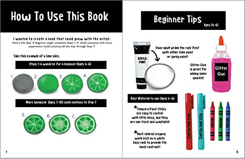 Scribble Stones Art Guide: Step by Step Painting Techniques and Tricks WoodArtSupply