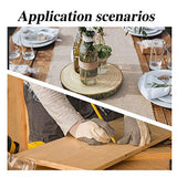 PartyKindom 2Pcs Wood Chips Wine Coaster Hand Decor Wooden Rustic Coasters Cups Place Mat Table Coasters for Drinks Round Wood Slices Tree Slab Tree PartyKindom