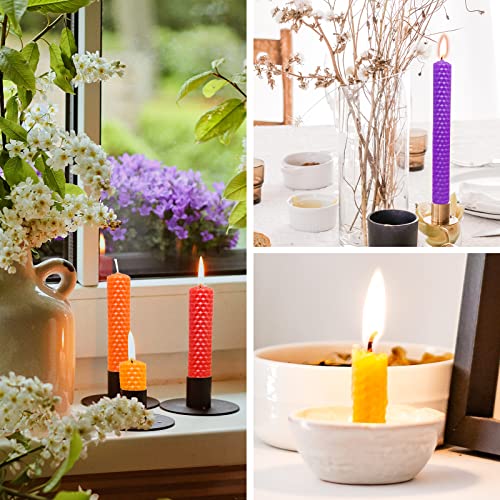 Beeswax Candle Making Kit for Kids -12 Pcs Vibrant Colors Beeswax Sheets Handmade Crafts Gift Beeswax Sheets for Candle Making Kit, DIY Candle Making Clarissaway