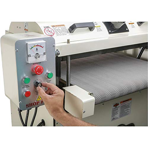 SHOP FOX W1678 5 HP 26-Inch Drum Sander - WoodArtSupply