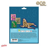 Eco 3D Wooden Puzzle Seal from Deluxebase. Animal Themed DIY 3D Puzzle Craft Kit. Sustainable Wood Ocean Animal Toys Perfect Model Building Kits for Eco 3D Wooden Puzzle