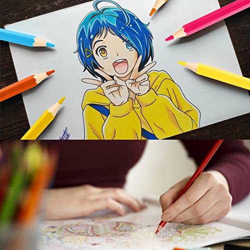 36-Color Watercolor Pencils, Water Color Pencils Set, Artist Drawing Pencils, Colored Pencils for Adult Coloring, Sketch Drawing Pencil Art Supplies,