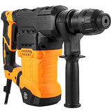 VEVOR 1-1/4 Inch SDS-Plus Rotary Hammer Drill, 13 Amp Corded Drills, Heavy Duty Chipping Hammers w/Vibration Control & Safety Clutch, Electric VEVOR