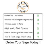 Personalized Whiskey Bar Sign 10" 14" 18" Round Wood Sign Bourbon Bar Accessories Bar Decor Gift B3-00140051001 Chico Creek Signs