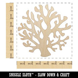 Coral from The Ocean Reef Unfinished Wood Shape Piece Cutout for DIY Craft Projects - 1/4 Inch Thick - 6.25 Inch Size Sniggle Sloth