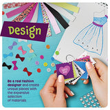 Fashion Design Studio - Sewing Kit for Kids - Designer Dress Girls Arts Crafts Kits Ages 6, 7, 8, 9, 10, 11, 12 Age - Learn to Sketch, Sew, Style - Pretty Me