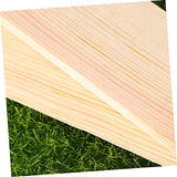 NOLITOY 10pcs Plank Board Wood Boards for Crafts Unfinished Wood Plaques Craft Wood Rectangular Blocks Carving Basswood Photo Backdrop Board NOLITOY
