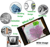 Small Light Box for Tracing, Diamond Painting Art, Weeding Vinyl Light Board Tracing Pad Table Lightbox and Drawing Led Tracer Pads Artists Light WoodArtSupply