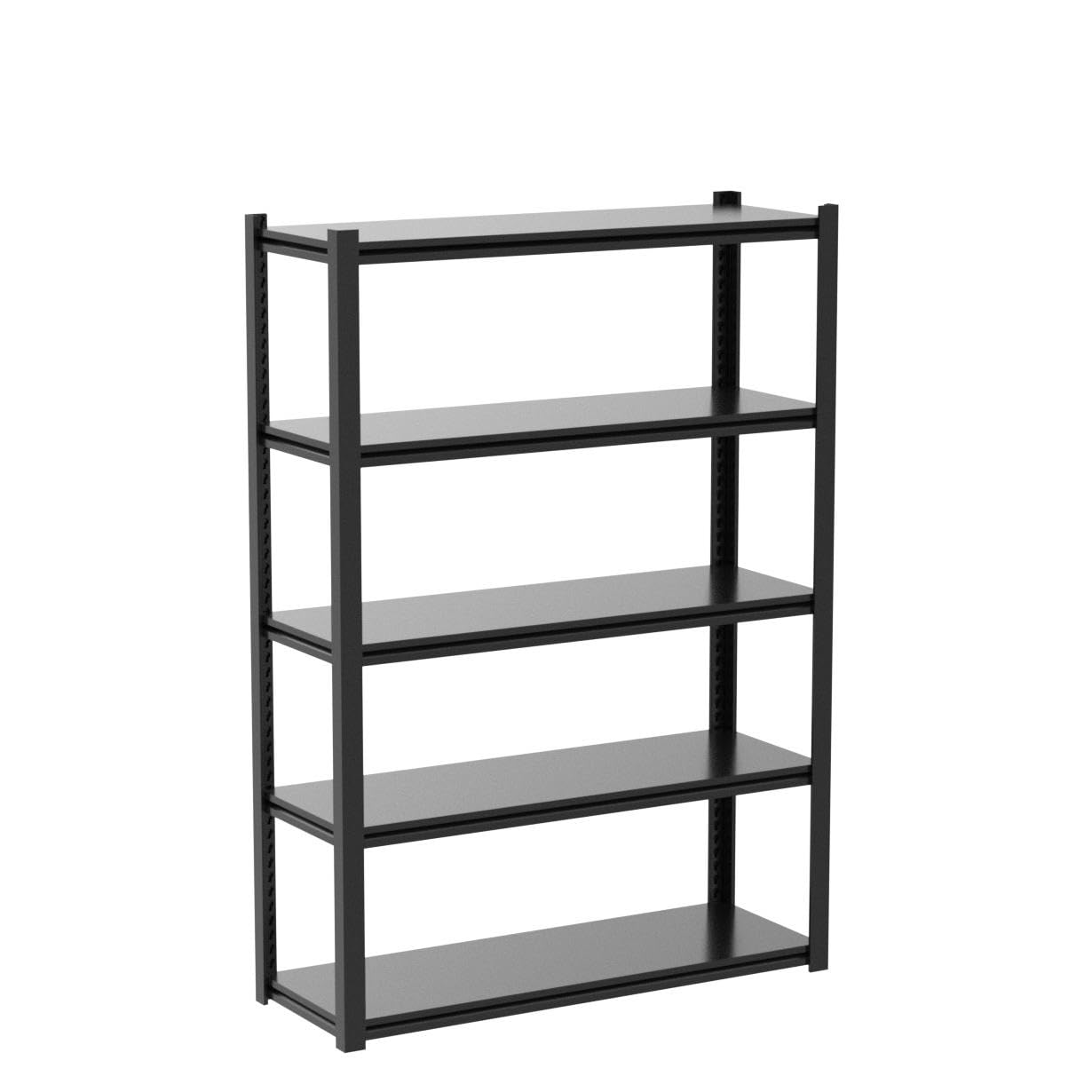 REIBII 72" H Garage Shelving Heavy Duty Garage Storage Shelves 2050LBS Wide Metal Shelving Unit Adjustable 5 Tier Heavy Duty Shelving for Garage REIBII