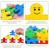 umbresen Wood Balance Building Blocks Stacking Games Toys for Kids Children Toddlers Preschool Boys and Girls Learning Educational Fine Motor Skill umbresen