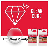 J-B Weld Tabletop Epoxy Resin, 1 Gallon Kit, 24 Hour Cure,Cures Clear, Scratch & Water Resistant J-B Weld