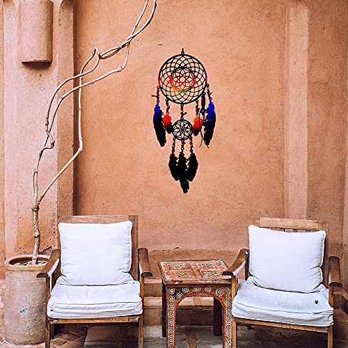 Large Dream Catcher Resin Mold, Dreamcatcher Silicone Mold for Epoxy Resin, Wall Hanging Feather Pendant Keychain Kit Ornament Making Mould, Resin Wehous