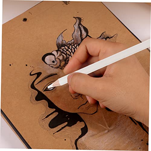 Tofficu 6 Pcs Carbon Pencil Wooden Art Supplies Graphite Lead Tofficu