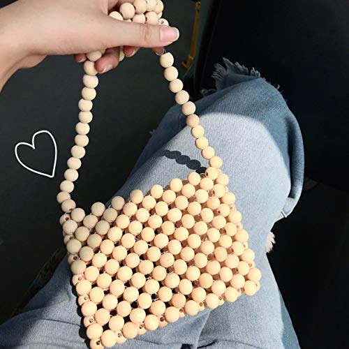 Foraineam 300 Pieces 16mm Natural Wood Beads Unfinished Round Wooden Loose Beads Wood Spacer Beads for Craft Making Foraineam