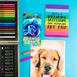 Art 101 Drawing, Skeetching, and Doodling Art Set, Assorted Colors, 111 Pieces (55111) Art 101 USA