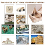 8 Pack 12 x 12x 1/4 Inch Baltic Birch Plywood 6mm Birch Wood Sheets Unfinished Wood Squares Wood Board for Painting, DIY Project, Wood Burning, Acrux7