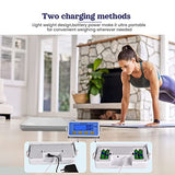 Tetuga Professional Medical Floor Scale, 440 lb High Capacity Digital Physician Scale, Accurate Healthcare Scale for Home Gym Office Use Tetuga