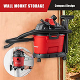Vacmaster Red Edition VHB305M 1101 Wall Mount Wet Dry Vacuum 3.2 Gallon 2.5 Peak HP Vacmaster