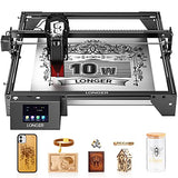 Longer RAY5 Laser Engraver 60W, Laser Engraver 10W Output Power, 32-bit Motherboard, Compresed Spot CNC, App Offline Control, DIY Engraver Tool for Longer