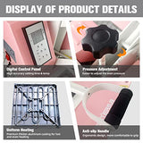 BetterSub Print T-Shirt Machine DIY Digital Industrial Quality Heat Press Machine Clamshell Transfer Sublimation Print Press Machine 15‘’x 15'' Pink BetterSub