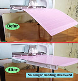 Extension Tray Compatible with Cricut Maker3 and Explore Air3 Air2 Air,Cutting Mat Extender Support for Maker and Explore Air Series (White) ONTEN