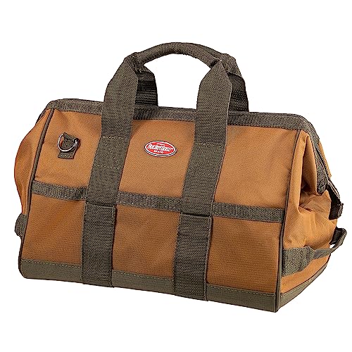 Bucket Boss Gatemouth 16 Tool Bag in Brown, 60016, 15 liters(Brown) Bucket Boss