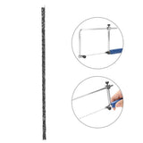 Jewelers Saw Blades Assortment,12 Pcs Scroll Saw Blades, with Spiral Teeth for Wood Metal Plastic Cutting Sawing Carve (#2) - WoodArtSupply