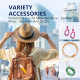 IGaiety Resin Kits for Jewelry Making Silicone Molds Starter Kit 278 pcs Bundle with Epoxy Resin Silicone Mold Art for DIY Jewelry Earring Keychain IGaiety