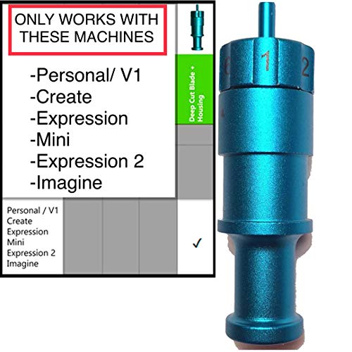 Cricut deep Cut Blade Housing Replacement Holder Works with Standard deep Cut fine Point German Carbide Blades Compatible with cricut Personal Bridge Cutters