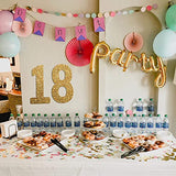 LUTER 17 Inch Blank Wooden Number 4 Unfinished Wood Slices Sign Board for DIY Craft Projects Home Sign Wall Birthday Wedding Party Decoration (4) LUTER