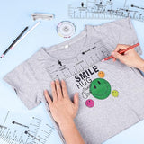 Tshirt Ruler Guide for Vinyl Alignment for 17pcs, Tshirt Ruler for Cricut Heat Press HTV Vinyl Center Designs, Tshirt Rulers for Craft Sewing Prime Vinyl