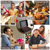 WEARXI Gifts for Men, Aprons for Men, Stocking Stuffers for Men, Mens Gifts for Christmas, Mens Stocking Stuffers for Adults, Gifts for WEARXI
