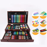 XARONF Art Supplies, 123-Pack Deluxe Wooden Art Set Crafts Drawing Painting Kit, Creative Gift Box for Adults Artist Beginners Kids Girls Boys XARONF