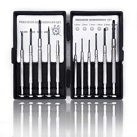 11PCS Mini Precision Screwdriver Set, Small Screwdriver Set for Electronics, Toys, Computer, Watch Repair KALIM