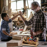 ESYTEOOT Bamboo Screwdriver Organizer Rack Tools Desktop Hand Tool Stand and Repair Tool Storage Holder ESYTEOOT