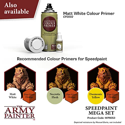 The Army Painter Speedpaint Mega Set - 24 x 18ml Speed Paint Kit Pre Loaded with Mixing Balls and 1 Brush- Base, Shadow and Highlight in One The Army Painter