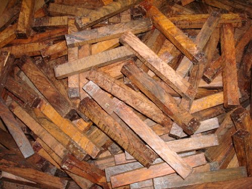 Exotic King Cocobolo Rosewood Pen Blanks - 25 pcs - 3/4" x 3/4" x 5" Diamond Tropical Hardwoods