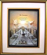 The Invitation Dinner with Jesus - Paper Tole 3D Decoupage Craft Kit Size 16x20 inches 10422(The Additional Pictures Show Examples This Craft Kit Paper Tole Supply Center