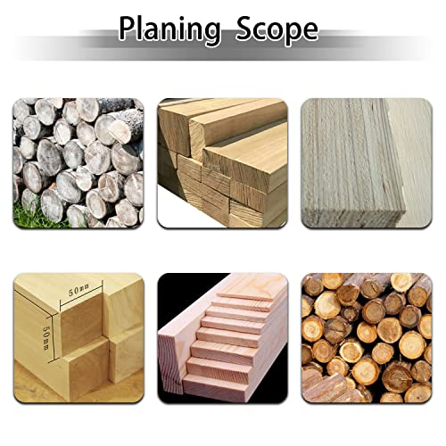 12 Inches Planer Blades Knives HSS Replacement for Model Makita 2012 and 2012NB Thickness Planer Heat Treated Double edge- Set of 2 Asieg Tool