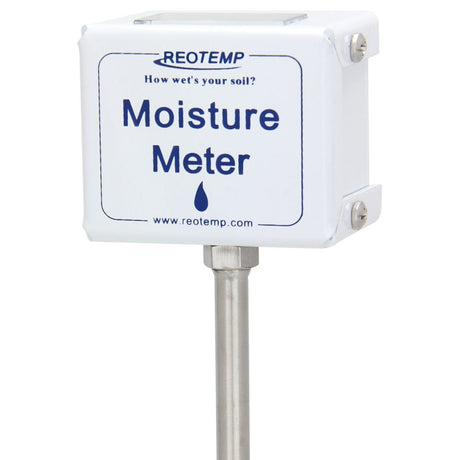 REOTEMP 15 Inch Garden and Compost Moisture Meter, Garden Tool Ideal for Soil, Plant, Farm and Lawn Moisture Testing REOTEMP