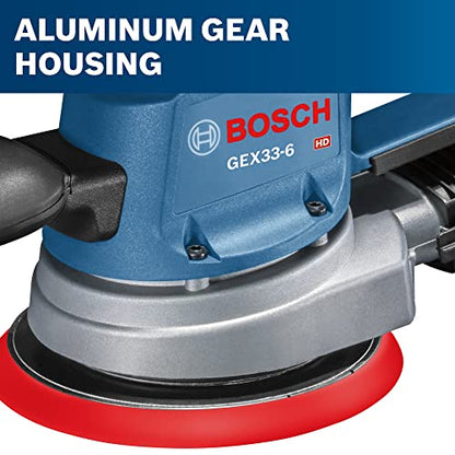 BOSCH GEX33-6N 6 In. Multi-Hole Random Orbit Sander/Polisher - WoodArtSupply