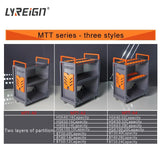 LYREIGN CAT40 BT40 HSK63 CNC Tool Holder with Spring Collets for CNC Milling Machine Center Transfer Cart CNC Tool cart… LYREIGN