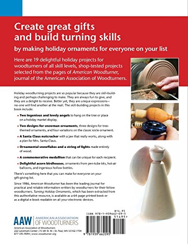 Turning Holiday Ornaments (ELEMENTS OF WOODTURNING) American Association of Woodturners