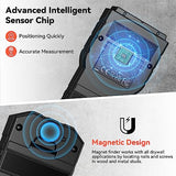 Stud Finder, Preciva Wall Scanner-8 in 1 Multifunctional Wall Detector with 6 Modes & 2 Functions for Studs, Wood, Metal, and AC Wires Detection (9V Preciva