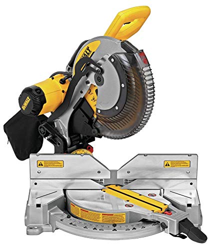 DEWALT Miter Saw, 12-Inch, Double Bevel, Compound, XPS Cutline, 15-Amp (DWS716XPS) - WoodArtSupply