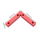 90 Degree Positioning Squares, 2x Aluminum Alloy Right Angle Welding Woodworking Carpenter Tool L Shape Corner Clamp for Picture Frame Box Cabinets Zerone