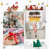 OOTSR 16Pcs Sublimation Ornament Blanks for Christmas, Double-Sided Sublimation Blanks Pendants for Heat Press Printing, Personalized DIY Crafts for OOTSR